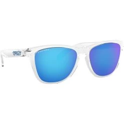 Oakley   Frogskins Crystal Clear/Prizm Sapphire Lenses -Fashion Sunglasses Store 0OO9013 9013D0 330A result 90032.1690785511.1280.1280