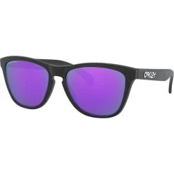Oakley  Frogskins Matte Black/Prizm Violet Lenses