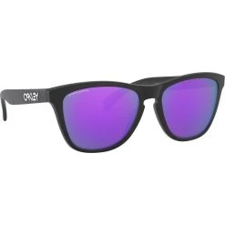 Oakley   Frogskins Matte Black/Prizm Violet Lenses -Fashion Sunglasses Store 0OO9013 9013H6 330A result 41154.1690785655.1280.1280