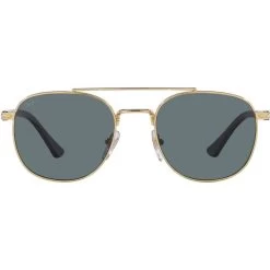 Persol   PO1006S Gold/Dark Blue Polarised Glass Lenses -Fashion Sunglasses Store 0PO1006S 515 3R 000A result 94303.1681451669.1280.1280