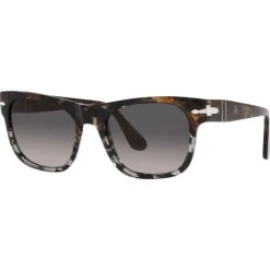 Persol   PO3269S Brown And Grey Cut Tortoise/Grey Gradient Polarised Glass Lenses