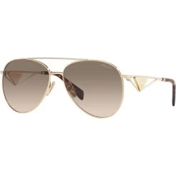 Prada   PR73ZS Pale Gold/Light Brown And Grey Gradient Lenses 61 Eye Size