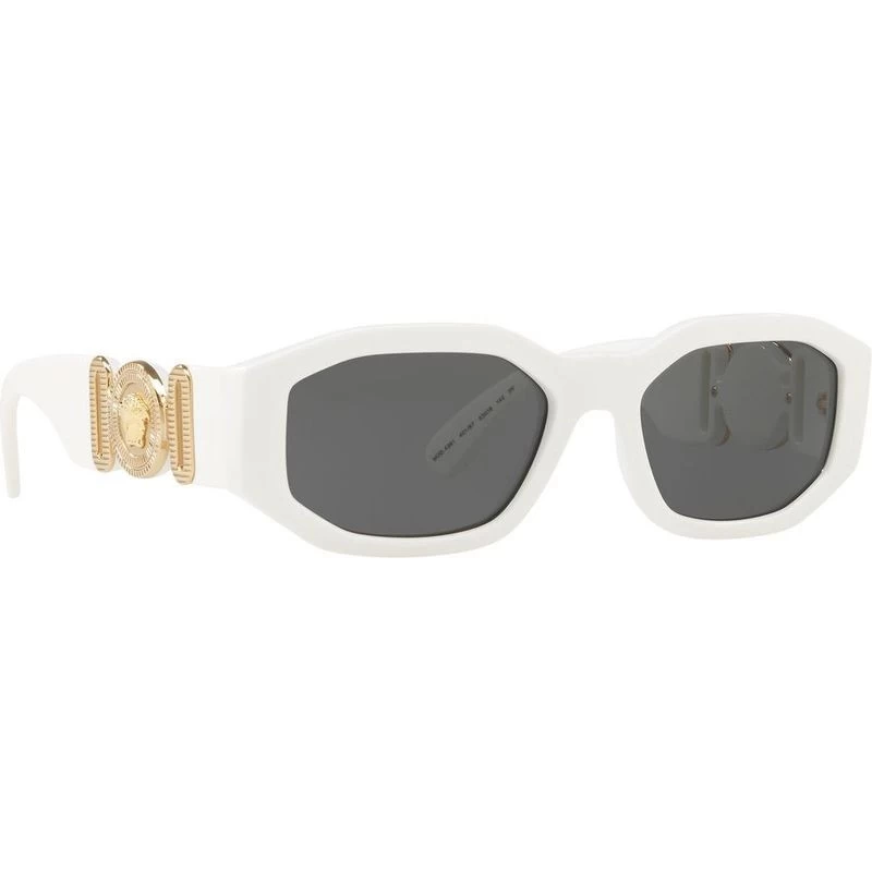 Versace VE4361 White/Dark Grey Lenses 6 Versace VE4361 White/Dark Grey Lenses - Image 4