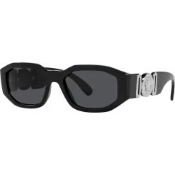 Versace  VE4361 Black And Silver/Grey Lenses