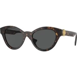 Versace  VE4435F Havana/Dark Grey Lenses