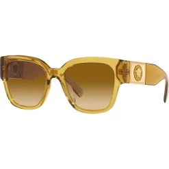 Versace  VE4437U Transparent Honey/Light Yellow Ochre Gradient Lenses