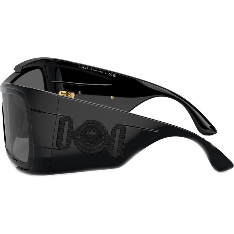 Versace VE4451 Black/Dark Grey Lenses 6 Versace VE4451 Black/Dark Grey Lenses - Image 4