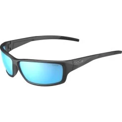 Bolle  Cerber Matte Black/Sky Blue Mirror Polarised Lenses