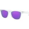 Oakley   Frogskins Polished Clear/Prizm Violet Lenses -Fashion Sunglasses Store 1652839103.1280.1280