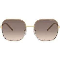 Prada   PR 67XS Beige And Ivory/Brown Grey Gradient Lenses 58 Eye Size -Fashion Sunglasses Store 1667975823.1280.1280