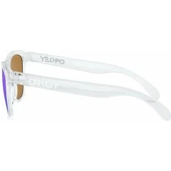 Oakley   Frogskins Polished Clear/Prizm Violet Lenses -Fashion Sunglasses Store 1669704334.1280.1280 1
