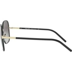 Prada   PR 67XS Pale Gold And Black/Grey Gradient Lenses 58 Eye Size -Fashion Sunglasses Store 1671066913.1280.1280 1