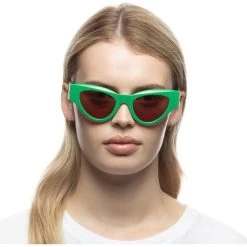 Le Specs   Fanplastico Parakeet Green/Smokey Brown Lenses -Fashion Sunglasses Store 1679470450.1280.1280 1
