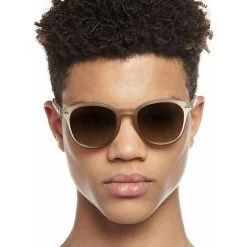 Le Specs   Bandwagon Matte Stone/Copper Mirror Lenses -Fashion Sunglasses Store 1684815230.1280.1280 1