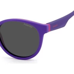 Polaroid Kids   PLD 8048/S Lilac And Violet/Grey Polarised Lenses -Fashion Sunglasses Store 2048720848M9 P07 result 13278.1667434902.1280.1280