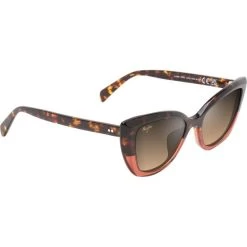 Maui Jim  Blossom Havana And Peach/HCL Bronze Glass Polarised Lenses