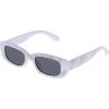 Cancer Council Kids   Budgie - Kids White Seashell/Smoke Lenses -Fashion Sunglasses Store Budgie Kids White Sunglasses Angle result 94170.1690783895.1280.1280