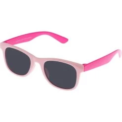Cancer Council Kids   Caribou Flexi - Kids Pink Neon/Smoke Lenses