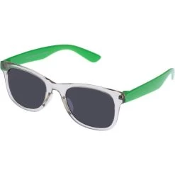 Cancer Council Kids   Caribou Flexi - Kids Stone Green/Smoke Lenses