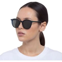 Cancer Council   Baines Matte Navy/Khaki Polarised Lenses -Fashion Sunglasses Store Cancer Council Baines Matte Navy Sunglasses Face Angle result 85196.1690772132.1280.1280