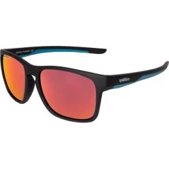 Spotters Kids   Dingo Kids Matte Black And Blue/Red Mirror Polarised Lenses