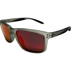 Mangrove Jacks   Holyhead Matte Crystal Smoke/Red Mirror Polarised Lenses