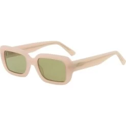 Bask Eyewear   Sandy Peach/Light Yellow Polarised Lenses