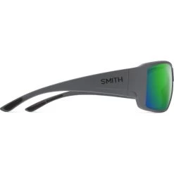 Smith   Guides Choice Matte Cement/Chromapop Green Mirror Polarised Lenses -Fashion Sunglasses Store JAN22 Guides Choice Matte Cement 204947FRE62UI SIDE result 07664.1681278321.1280.1280