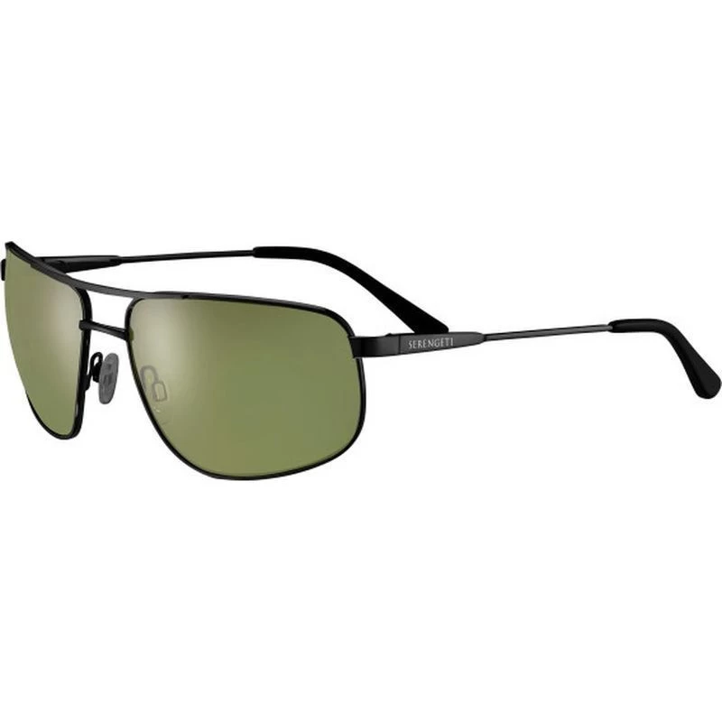 Serengeti   Dante 2.0 Matte Black/Mineral 555nm Polarised Lenses