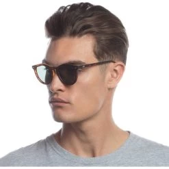 Le Specs   Fire Starter Matte Tort/Khaki Polarised Lenses -Fashion Sunglasses Store Le Specs Fire Starter Matte Tort Sunglasses Face Angle result 55218.1690931831.1280.1280