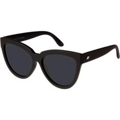Le Specs   Liar Lair Black Rubber/Smoke Polarised Lenses