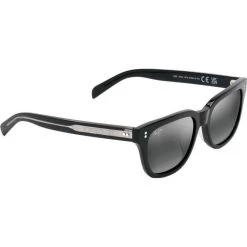 Maui Jim   Likeke Black And Crystal/Neutral Grey Glass Polarised Lenses
