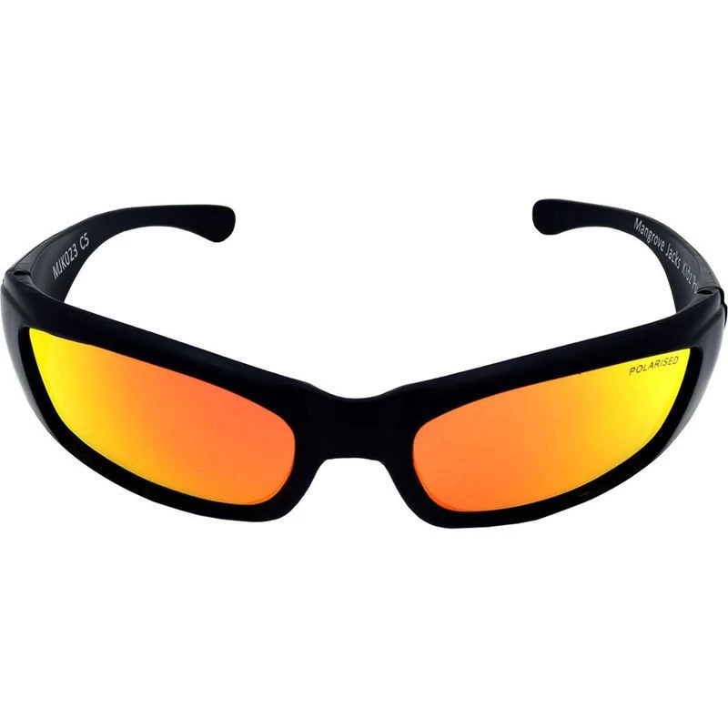 Mangrove Jacks Kids Mangrove Jacks Kids 023 Matte Black/Red Mirror Polarised Lenses 4 Mangrove Jacks Kids Mangrove Jacks Kids 023 Matte Black/Red Mirror Polarised Lenses - Image 2