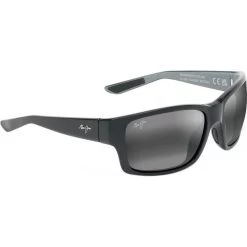 Maui Jim   Mangroves Gloss Black And Grey/Neutral Grey Glass Polarised Lenses