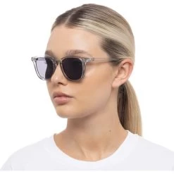 Le Specs   No Biggie Pewter/Smoke Lenses -Fashion Sunglasses Store No Biggie Pewter Sunglasses Face Angle result 84271.1690935602.1280.1280
