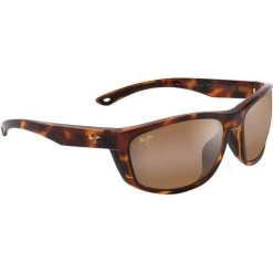 Maui Jim Nu'u Landing Tortoise And Black Rubber/HCL Bronze Glass Polarised Lenses