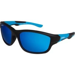 Spotters Kids Platypus Kids Matte Black And Blue/Blue Mirror Polarised Lenses
