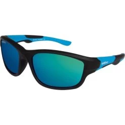 Spotters Kids Platypus Kids Matte Black And Blue/Green Mirror Polarised Lenses