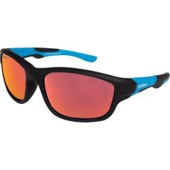 Spotters Kids Platypus Kids Matte Black And Blue/Red Mirror Polarised Lenses