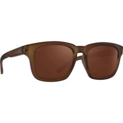 Spy Saxony Matte Translucent Brown/Bronze Happy Polarised Lenses