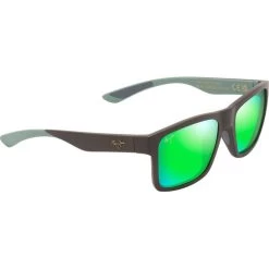Maui Jim   The Flats Brown And Mint/Maui Green Glass Polarised Lenses