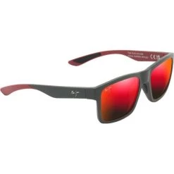 Maui Jim   The Flats Dark Grey And Brick Red/Hawaii Lava Glass Polarised Lenses