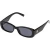 Le Specs   Unreal! Black/Smoke Lenses -Fashion Sunglasses Store Unreal Black Sunglasses Angle result 71412.1690954524.1280.1280