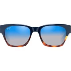 Maui Jim   Valley Isle Navy And Tortoise/Blue To Silver Gradient Mirror Glass Polarised Lenses -Fashion Sunglasses Store Valley Isle DBS780 03 Front result 03129.1690178954.1280.1280