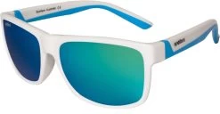 Spotters Kids   Wallaby Kids Gloss White And Blue/Green Mirror Polarised Lenses