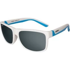Spotters Kids   Wallaby Kids Gloss White And Blue/Grey Polarised Lenses
