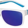 Spotters Kids   Wallaby Kids Gloss White And Blue/Purple Mirror Polarised Lenses