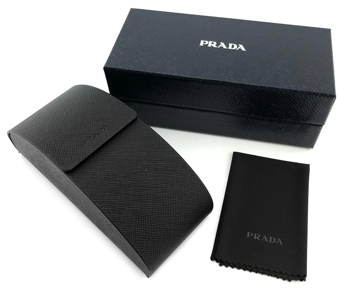 Prada PR25ZS Black/Black Polarised Glass Lenses 56 Eye Size 6 Prada PR25ZS Black/Black Polarised Glass Lenses 56 Eye Size - Image 4