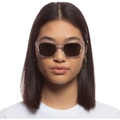 Le Specs   Petty Trash - Le Sustain Crystal Clear/Green Lenses -Fashion Sunglasses Store pettyclear3 result 72914.1675234887.1280.1280